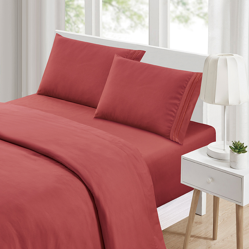 1800 Thread count bed sheet sets,microfiber bed sheets ,bedding sets