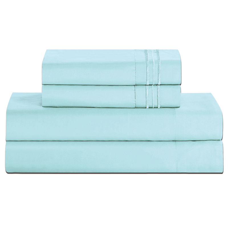 Brushed Microfiber 1800 Bedding - Wrinkle, Fade, Stain Resistant - Hypoallergenic - 4 Piece (Queen),Bed Sheet Set