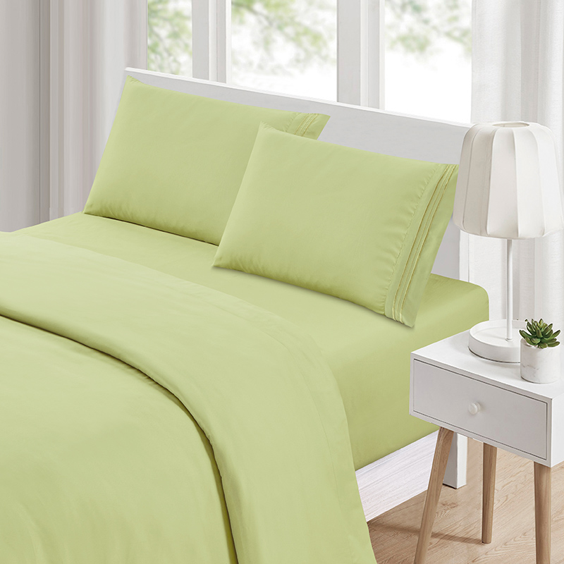Hot Sale Bed Sheets Bedding Cover Microfiber Fitted Bed Sheet Sets