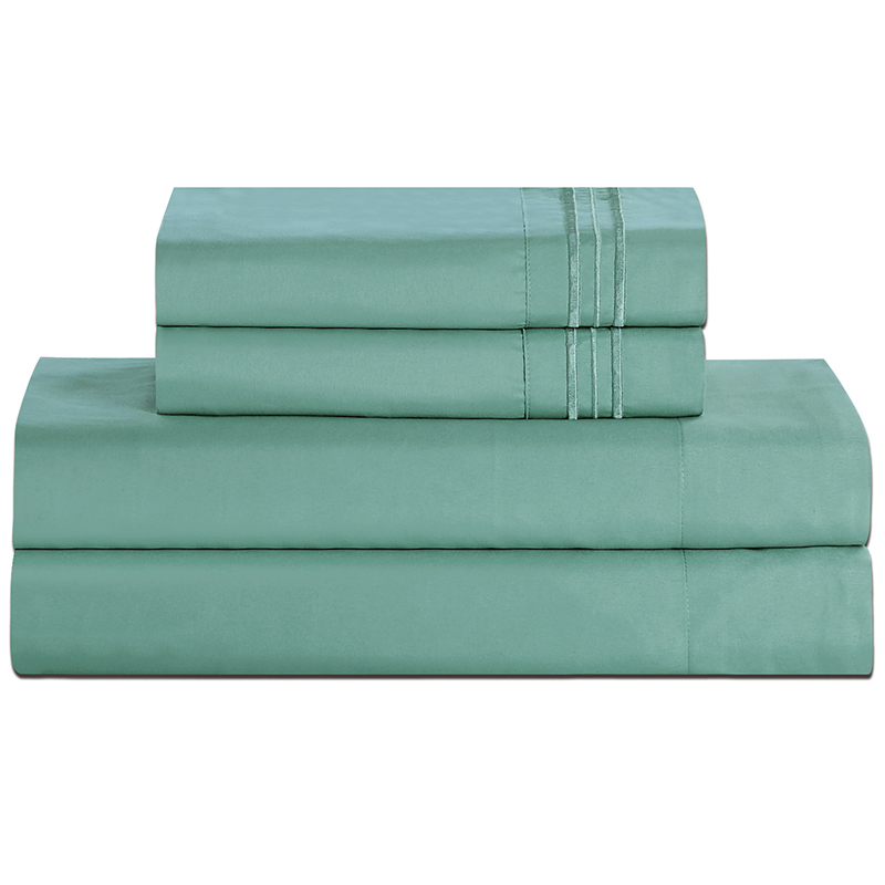 Hot Sale Bed Sheets Bedding Cover Microfiber Fitted Bed Sheet Sets