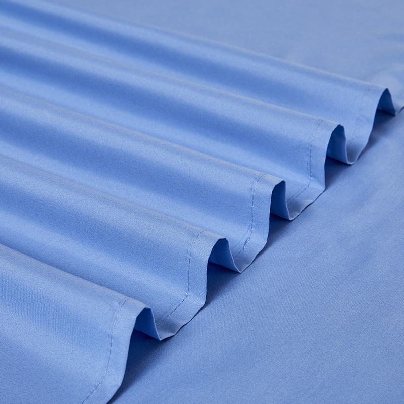 high quantity 100gsm Diamond hem 100% polyester microfiber hotel bed sheet sets