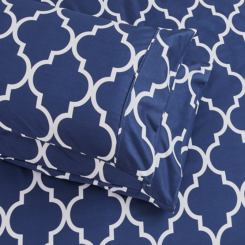 Manufacture Classic  Microfiber Printed Soft Brushed  Bed Sheet Bedding Set
