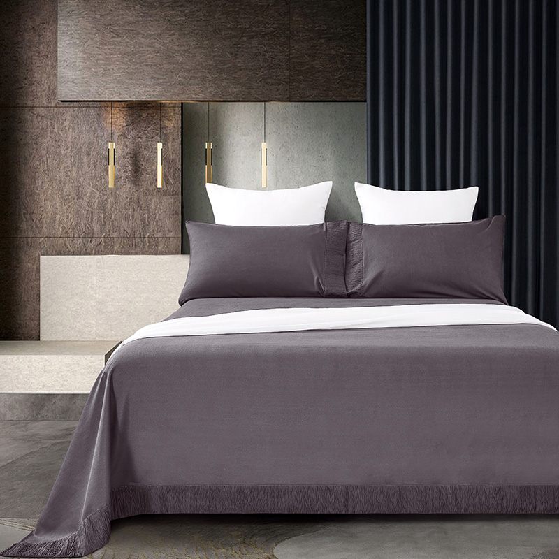 China supplier wholesale online customized disposable microfiber fabric luxury  4pc fitted bed sheets