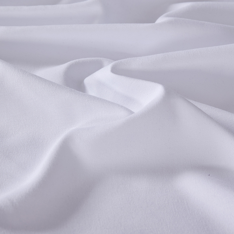 90GSM 100% polyester microfiber Sheet Set with Beautiful Lace White Full