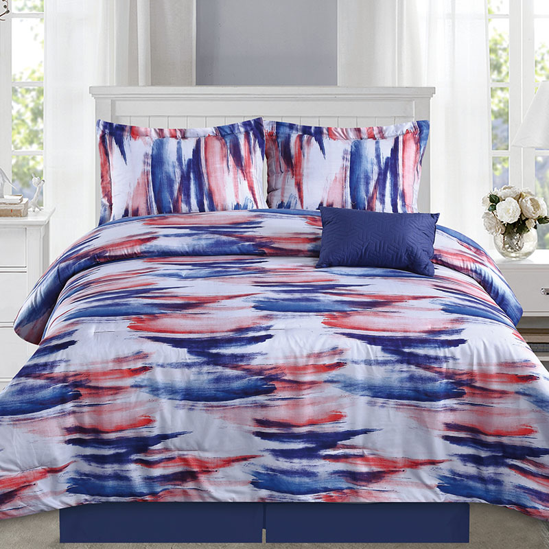 Graffiti style ink painting pattern duvet cover set bedding set