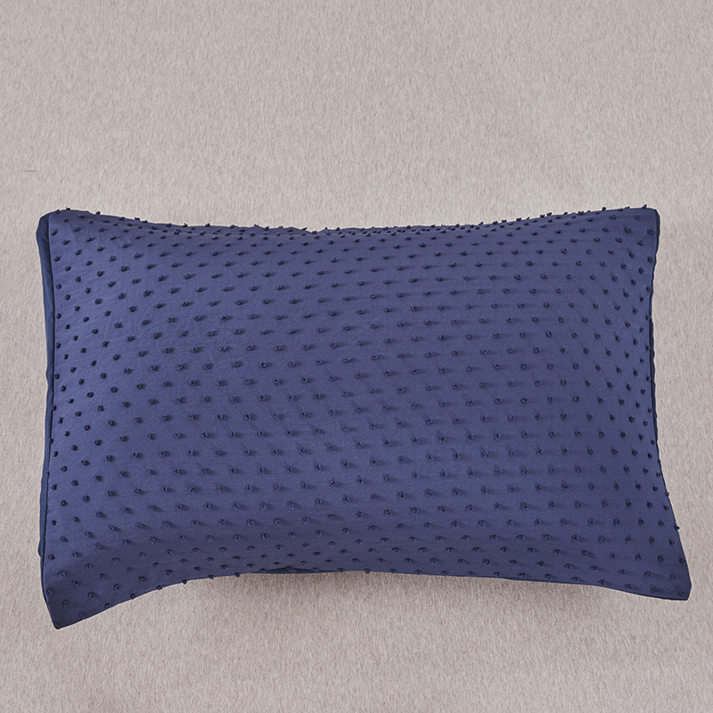 Wholesale Super Soft Bed Linen Decorative Dot Tufted Textured Carved Pile Luxury Duvet Cover Set