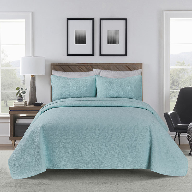 high quality bed sheet soft quilting  microfiber