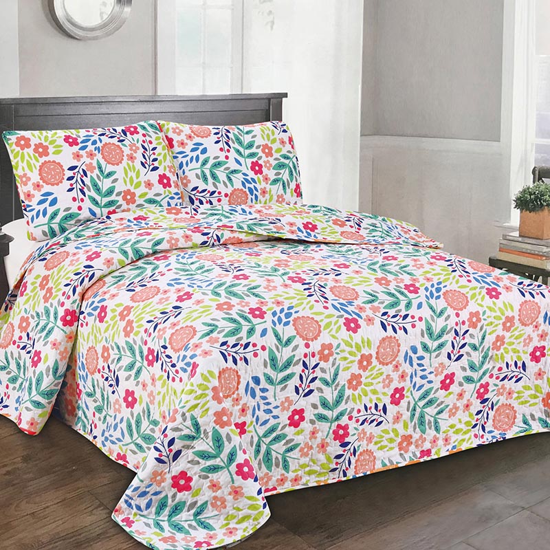 2020 new custom design 80% cotton 20% polyester filling printing quilt