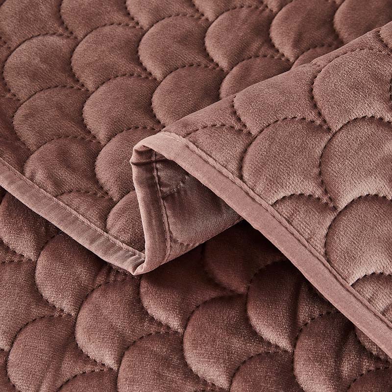 2020 polyester velvet custom printing UltrasonicPinsonic quilt set