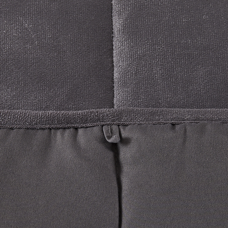 Hot sale 12 lbs with cover 100% polyester relax sleep weighted blanket