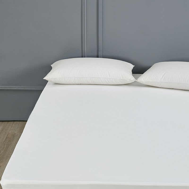 Waterproof fitted bed sheet 100% polyester fiber bed cover fitted sheet