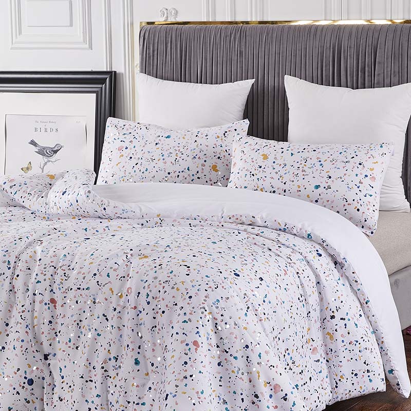 2021 Designer Hotel Bed Sheet Comforter Flower Kids Printed Luxury Cover Bedding Set