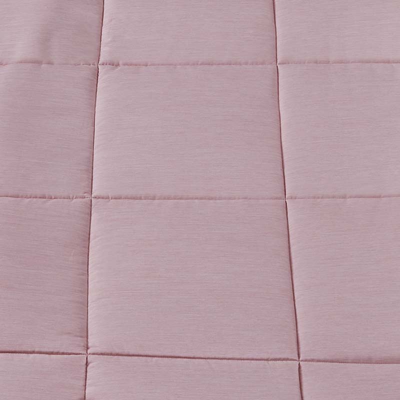Customized dyed brushed down alternative quilted comforter microfiber