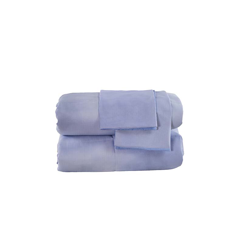 Duvet Cover Set Queen Size Galaxy Outer Style  Gradient Luxury Soft Bedding Set Comforter Cover (1 Duvet Cover+2 Pillowcases) Blue