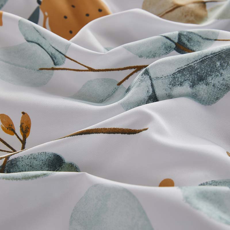 floral duvet cover sets vintage flower printed bedding ultra soft   twin extra long designer bedding set 3 pieces, 1duvet cover & 2pillowcases(ruffle style)
