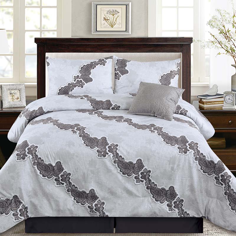 King size duvet cover set lace pattern comforter bedding set bed Quilt Cover Pillow case Bedclothes Home Textile