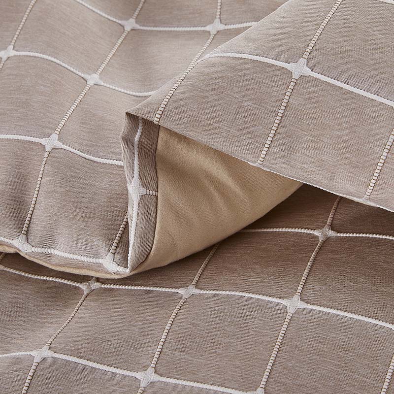 luxury superior quality breathable jacquard king size comforter set