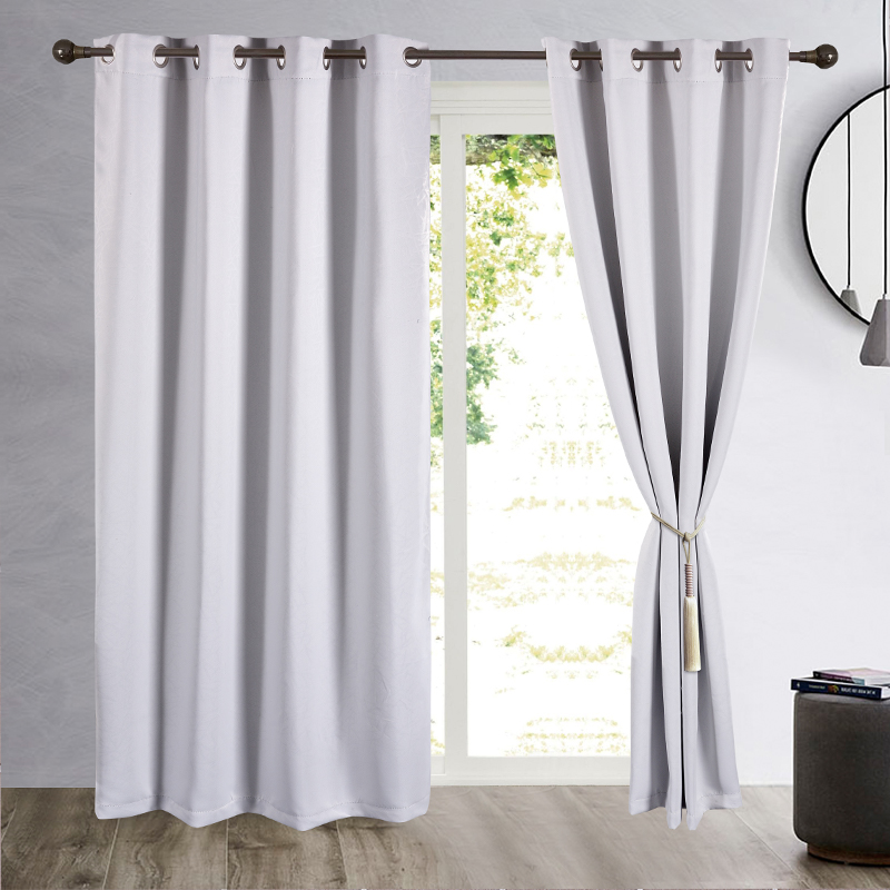 hot selling 100% polyester fabric blackout curtains