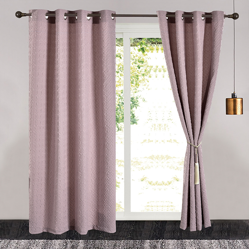 LUXURY EUROPEAN STYLE HIGH QUALITY  WINDOW DOUBLE PLEATED CURTAIN SET