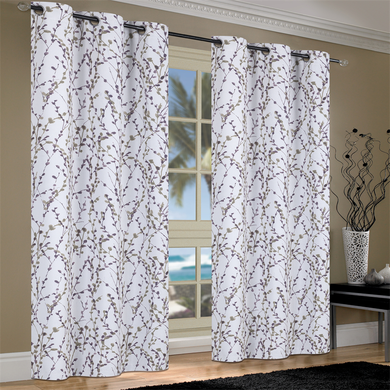 High Quality New Design Printing Blackout Curtains For The Living Room
