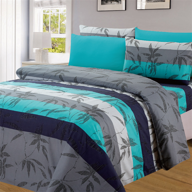 Flower Pattern Six -Piece Skin-Friendly Cotton Bedding Set