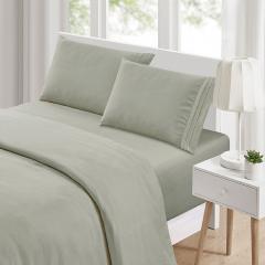 Brushed Microfiber 1800 Bedding - Wrinkle, Fade, Stain Resistant - Hypoallergenic - 4 Piece (Queen),Bed Sheet Set