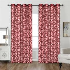Printing Faux Silk Curtains For The Living Room