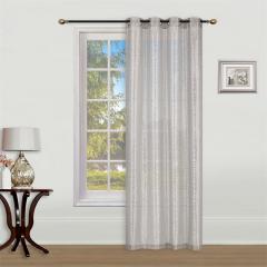 Cortina Con Aros Foil Doris Curtain With Grommets